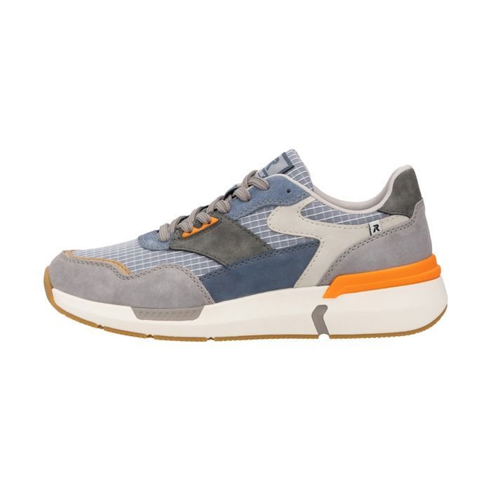 Rieker Basket Cuir Rieker Samira - Bleu combinaison