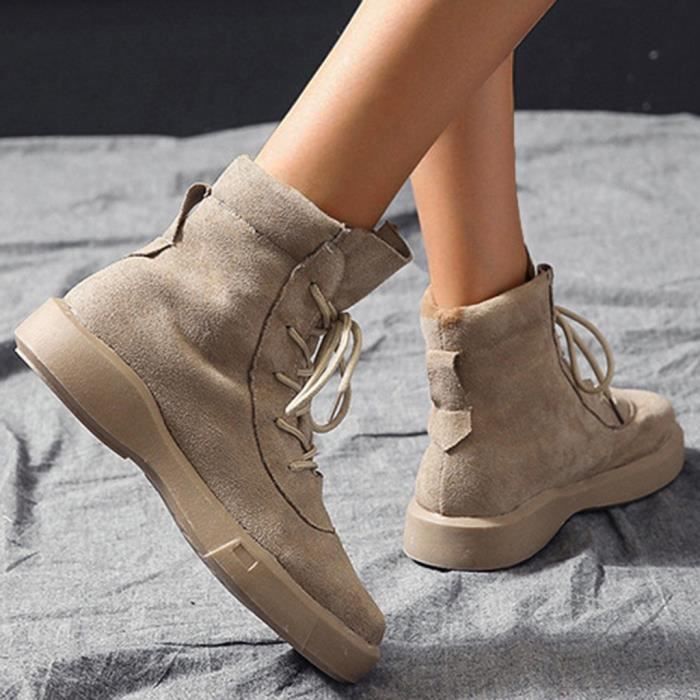 bottes plissées