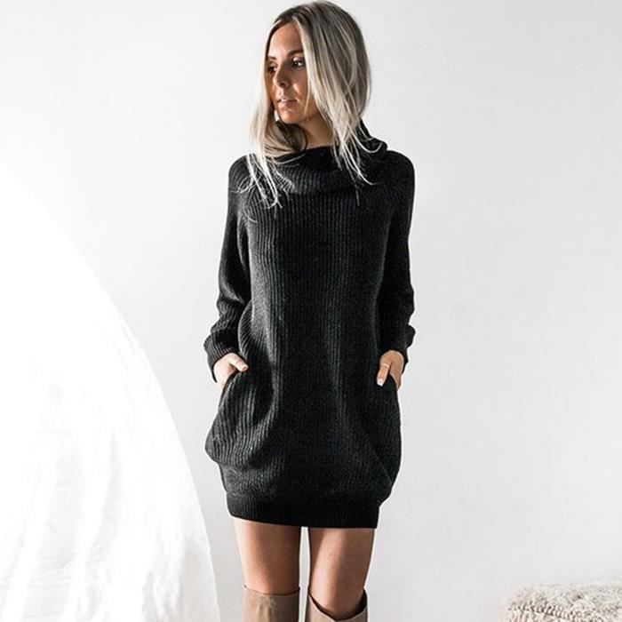 robe pull pour petite femme