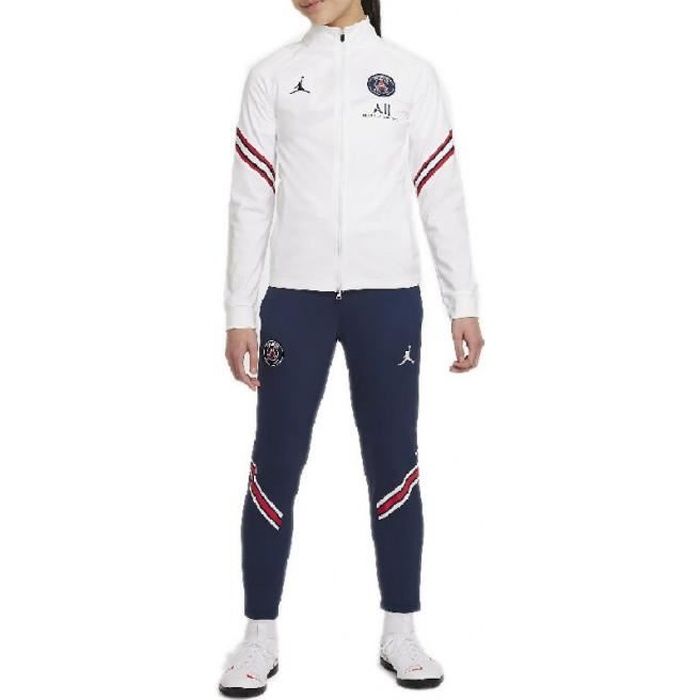 Ensemble de survetement Nike PSG STRIKE Junior Bleu Manches longues Multisport Enfant Bleu Cdiscount Pret a Porter