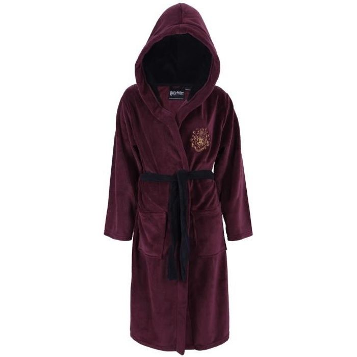 Robe de chambre marron Harry Potter Poudlard pour homme Bordeaux Cdiscount Pret a Porter