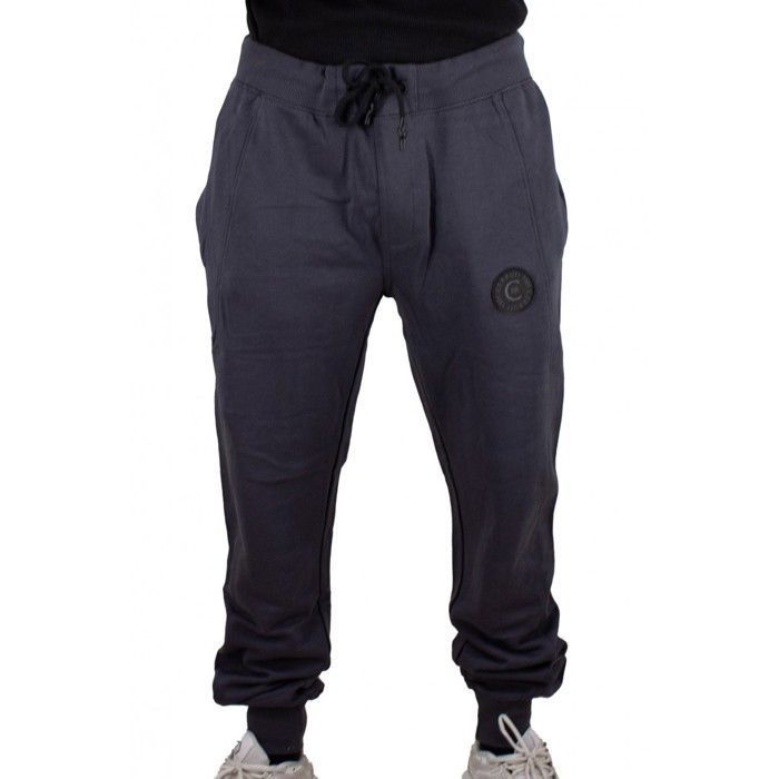 cerruti 1881 pantalon de jogging uni argeles anthracite homme