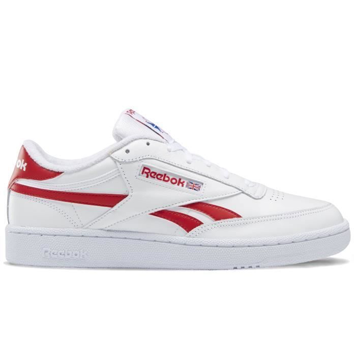 Reebok Chaussures Homme - REEBOK - Club C Revenge H04170 - Blanc - Cuir - Lacets
