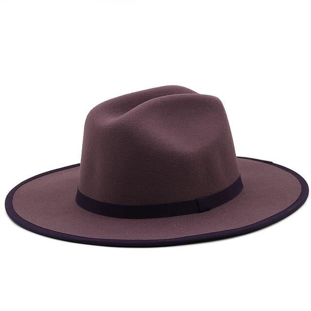 Bandeau / Chapeau Fedora Unisexe – Fait Main, Style Cowboy, Neuf