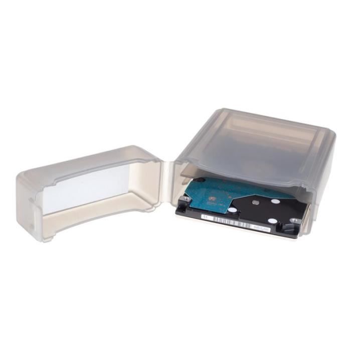 Étui De Protection Rigide NEON Pour 2 Disques Durs Ou SSD 2,5 Pouces – Orange