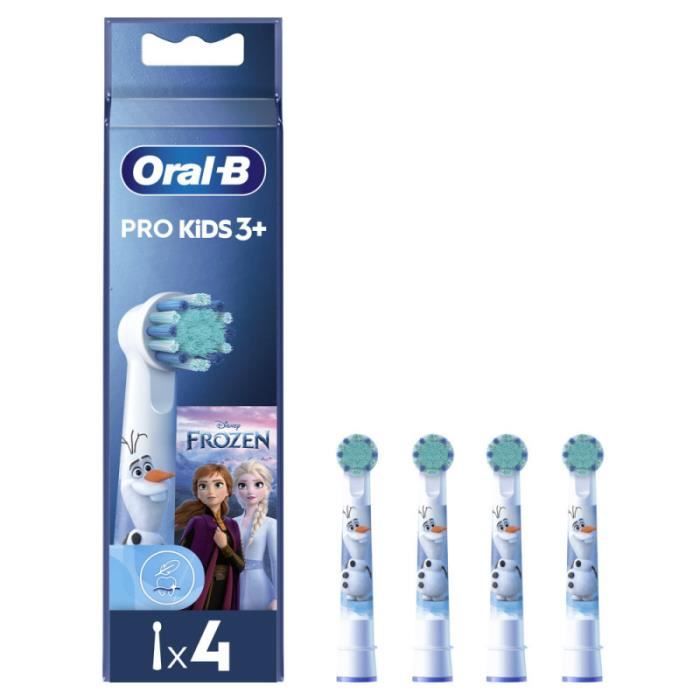 Brossettes Oral-B Pro Kids Disney La reine des neiges - 4 unités