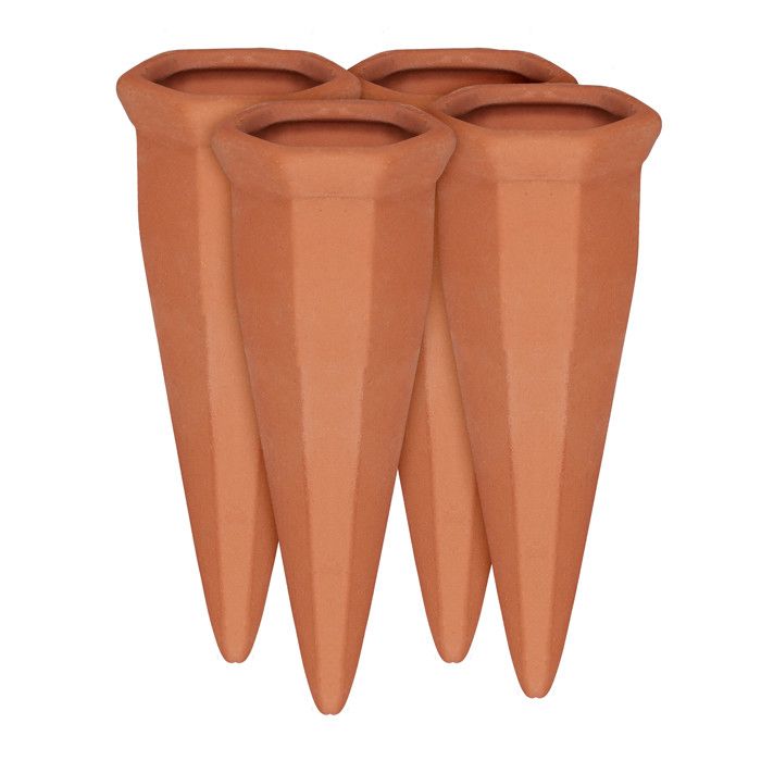 Cône en argile d’arrosage, lot de 8, accessoire d’arrosage, Bouteilles