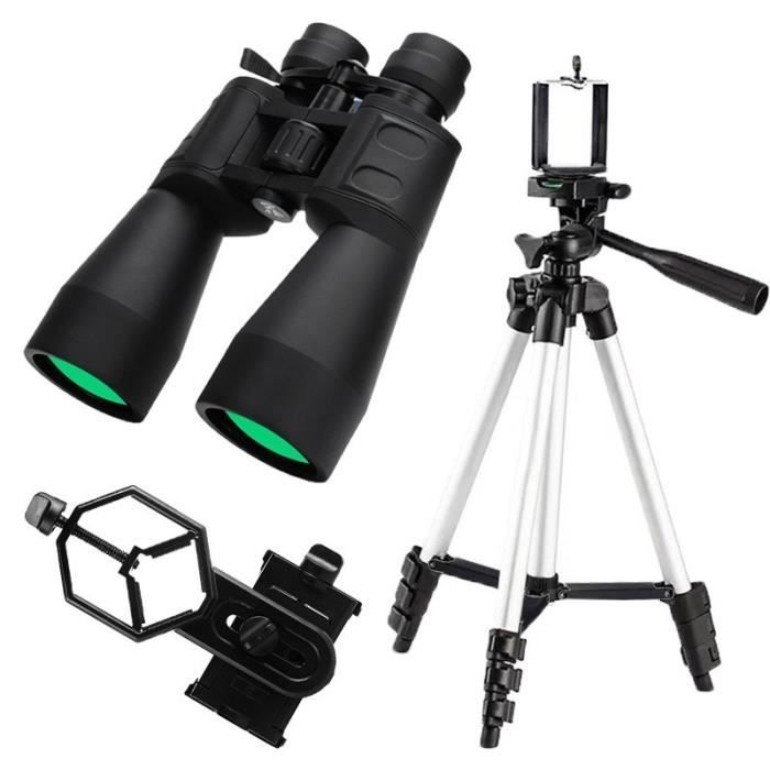 RUMOCOVO® 10 380x HD Zoom puissant jumelles longue portée monoculaire professionnel BAK4 à fort grossissement 10-380X100 SET2