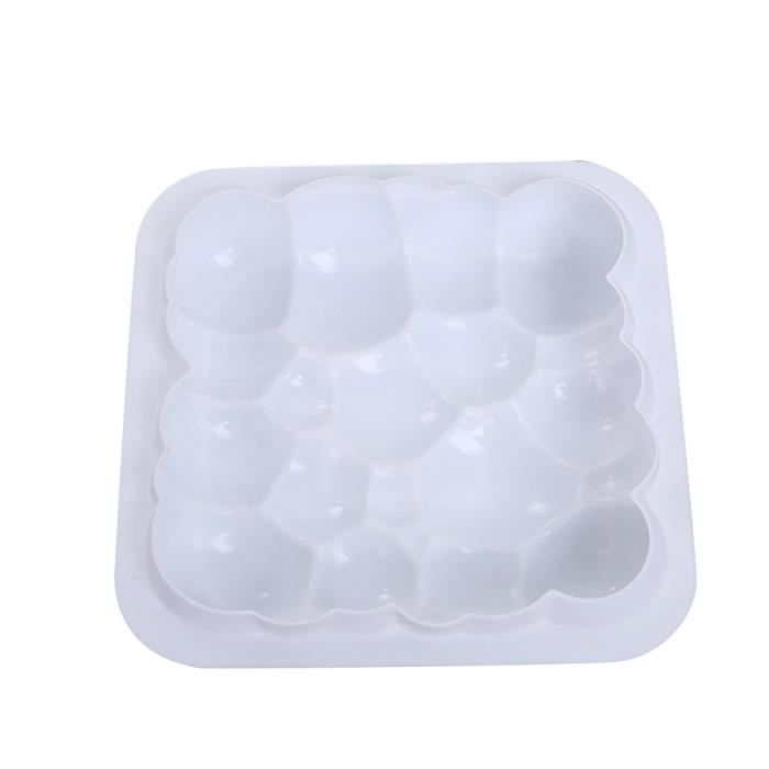 MUNEFE Moule à Gâteau En Acier Inoxydable, Ensemble De Moules De Cuisson, Outil De Pâtisserie à La Main Pour Biscuits, Pâtisserie, Fondant, Pâte, Fudge, Pain Aux Fruits Mous(Small Rectangle