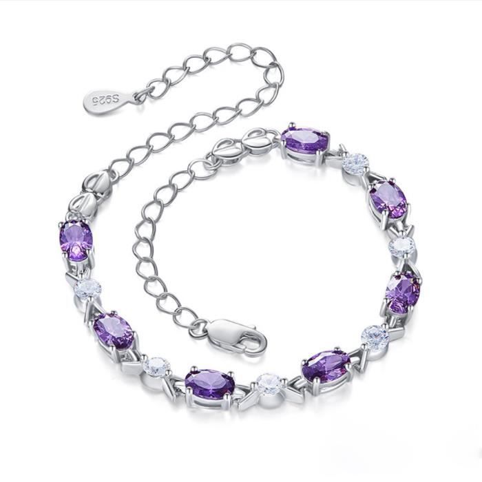 SHARPHY Bijoux femme nouveau bracelet en argent sterling 925