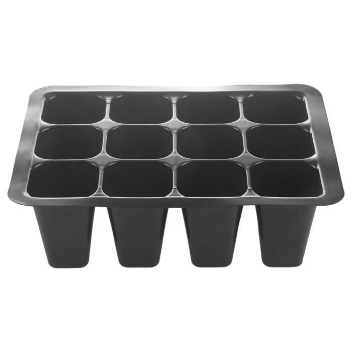 Plateau De Germination à 12 Cellules Avec Trous De Drainage | Bac à Semis En Silicone Durable Pour Faire Pousser Des Graines - 7