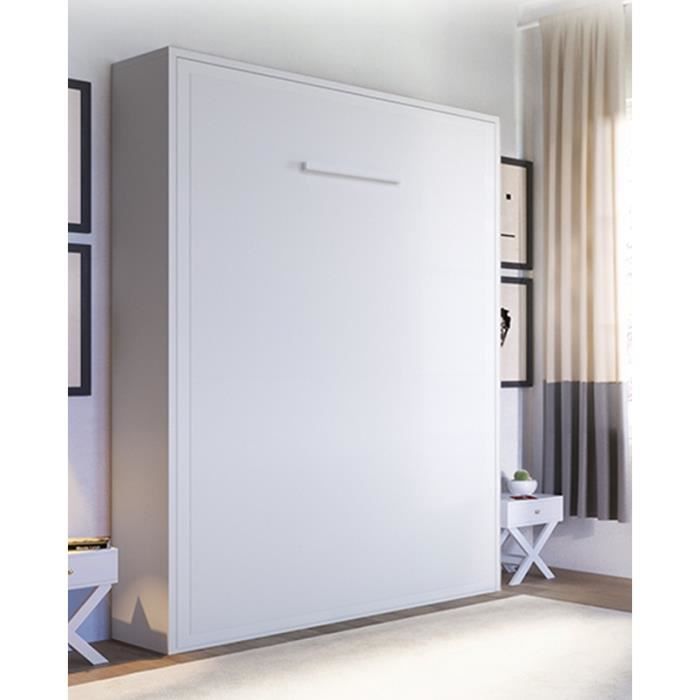 Armoire Lit Escamotable Joy 2 Places 140 X 200 Pieds A