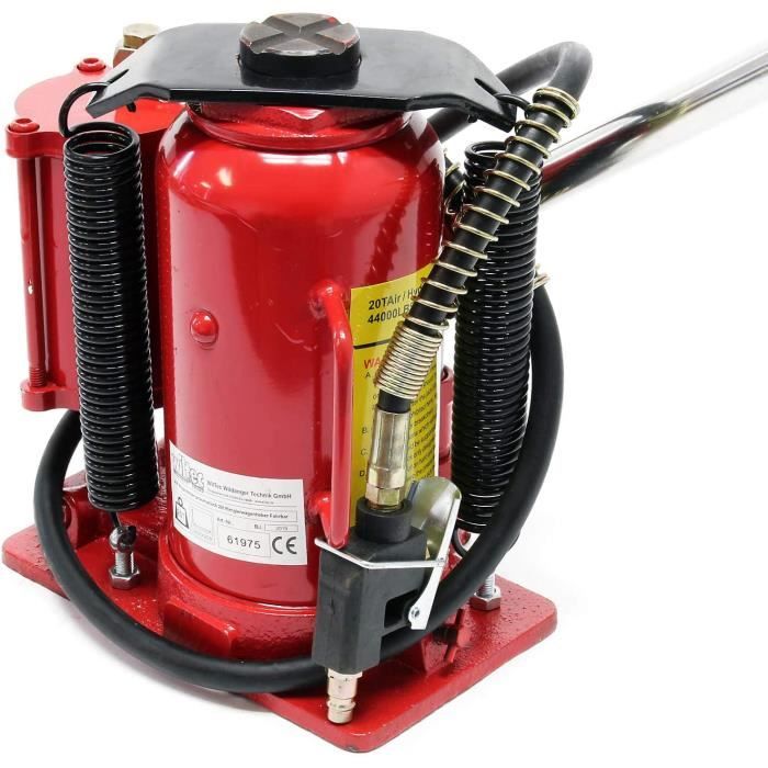 Cric hyaulique 20T Cric Bouteille Levage Automobile Pneumatique Atelier ...