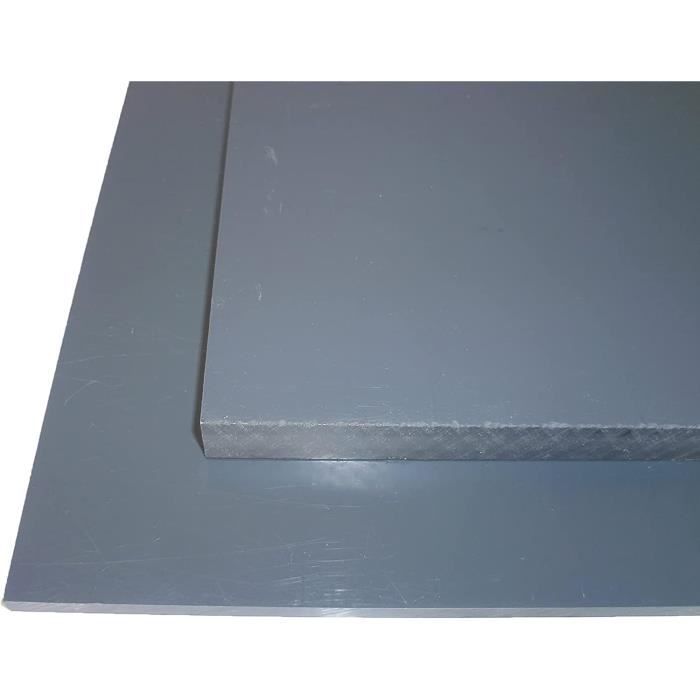 BT Metall Plaques en PVC rigide gris de 10,0 mm d'épaisseur à la ...