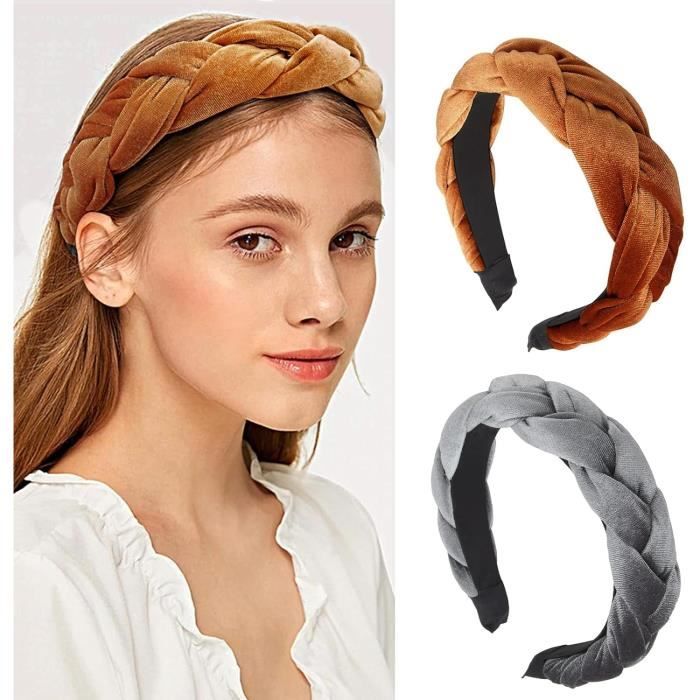 Serre-tête Bandeau Pratique Et Confortable Ronds - Noir - Sans Marque