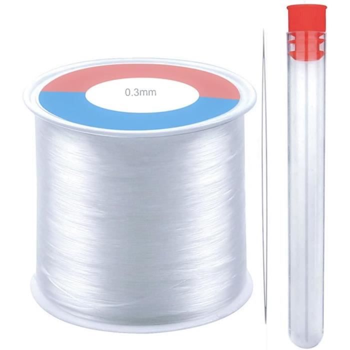 Bobine Fil de pêche en nylon transparent 100 mètres - Tunisie