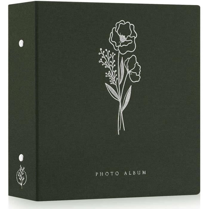 Fotoboek L liggend linnen kaft platliggende binding