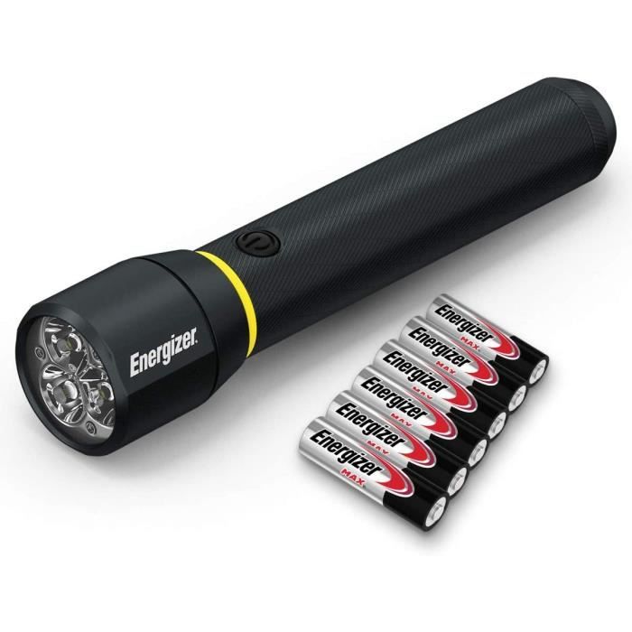 Lampe Frontale Energizer Vision HD – LED Ultra Lumineuse – Résiste à L’eau – Piles Incluses