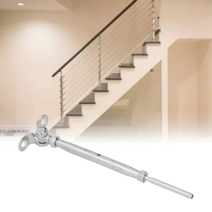 Bornes De Raccord Pour Garde-corps VEVOR | Lot De 102 En Acier Inox T316 - Pour Câbles 1/8" | Style Moderne