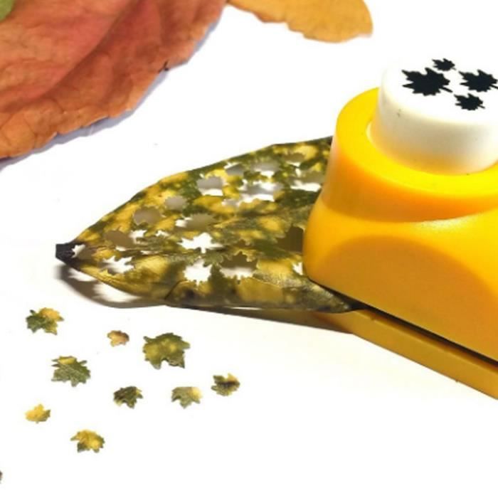 Perforatrice En Forme De Feuille D'Érable - Mini Tampon Pour Scrapbooking, Cartes, Loisirs Créatifs - Qualité Supérieure