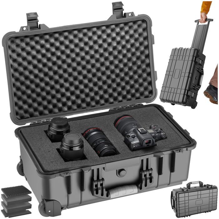 Réplique Appareil Photo Camera Malette Valise Etanche de Rangement pour Outil 
