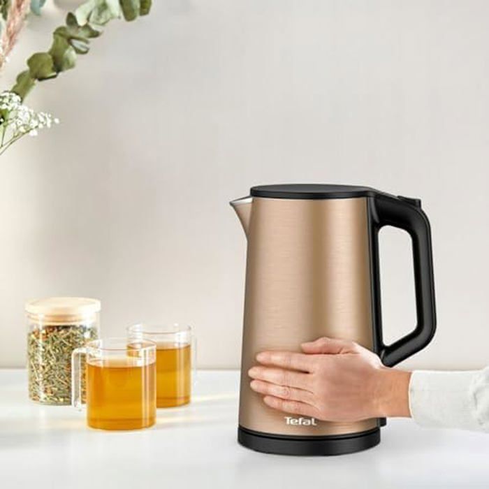 Bouilloire TEFAL KI583C Cuivre 1 5 Coulée sans fil