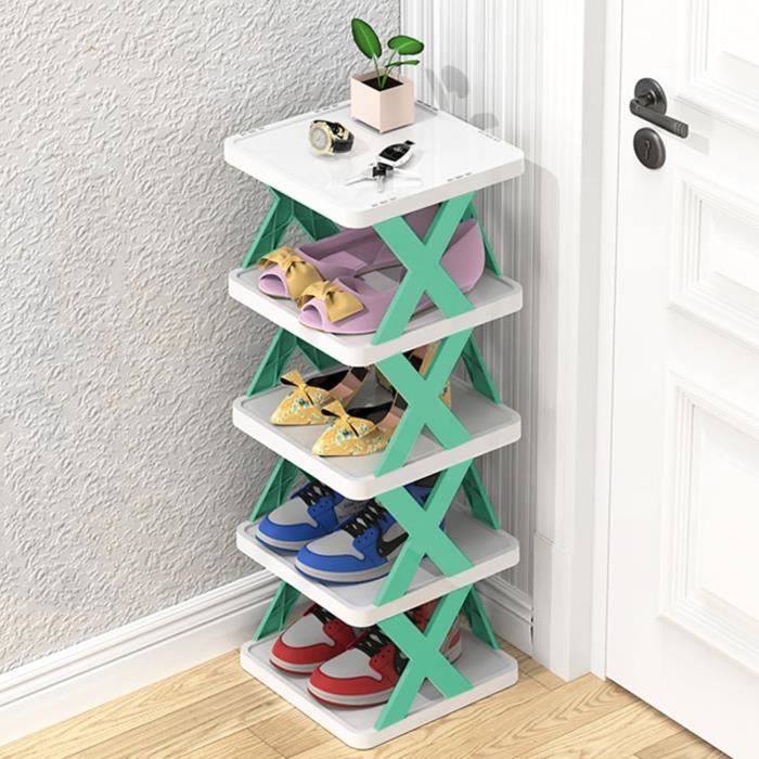 Meuble à chaussures, Armoire à chaussures, Meuble d'entrée 4 tiroirs