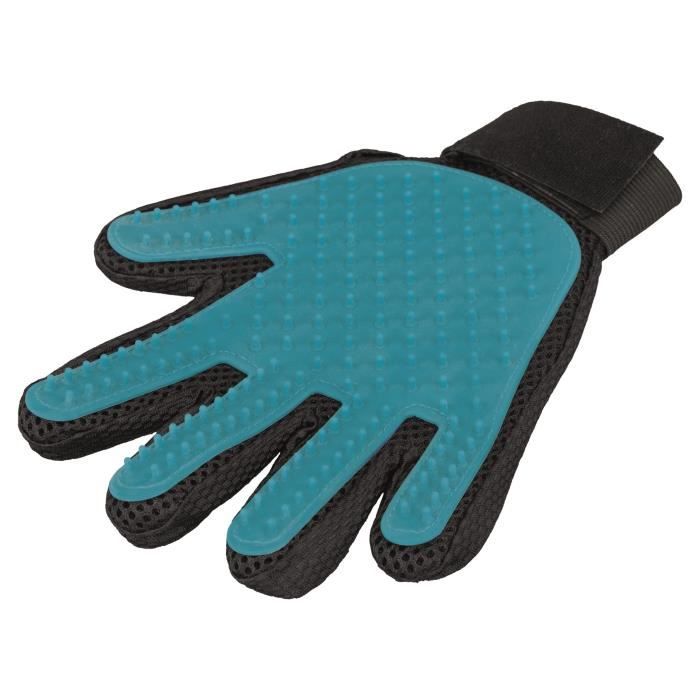 TRIXIE Gants pour le soin du pelage - 16 × 24 cm - Pour chien