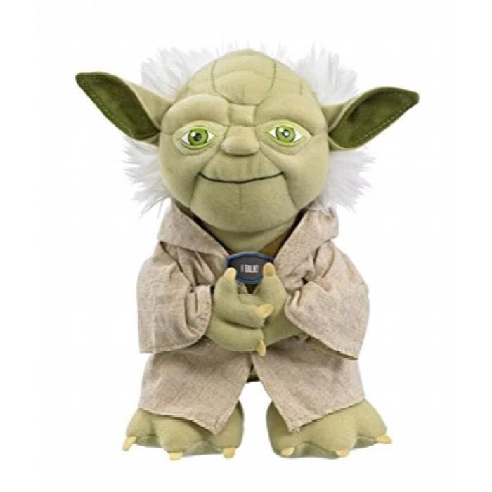 Underground Toys Star Wars En Peluche Stuffed Parler 9 Yoda Personnage Jouet En Peluche Rqpqz Cdiscount Jeux Jouets