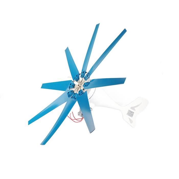 Générateur Éolienne 3000W/8000W 3 Lames Turbine Éolienne Domestique Verticale Kit D'éolienne En