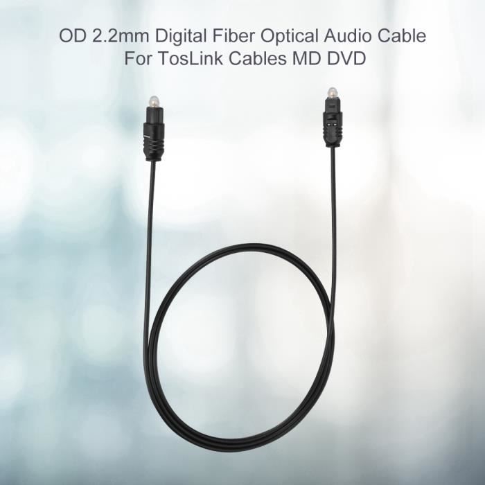 Ugreen 1m Spdif Toslink Câble Audio Optique Numérique Pour Ps4 Tv Box Haut-parleur Fil Soundbar