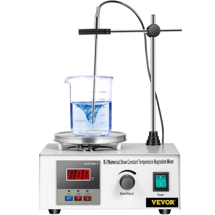 Mlangeur Aimant 2000 Tr/min Agitateur Magntique LABFISH 350-2000 Tr/min  - Volume 3000ml, Parfait Pour Labo Et Brassage Maison Agitateur Homebrew  Bire