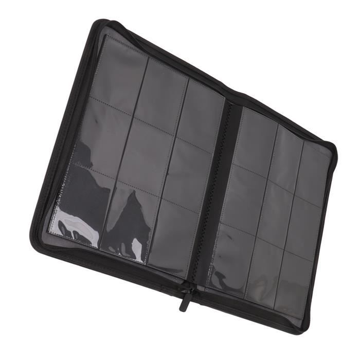 Lot de 1800 pochettes pour cartes à collectionner - Double face - Album de scrapbooking vide - Transparent - Accessoires pour cartes à collectionner - Pour une variété de classeurs à anneaux