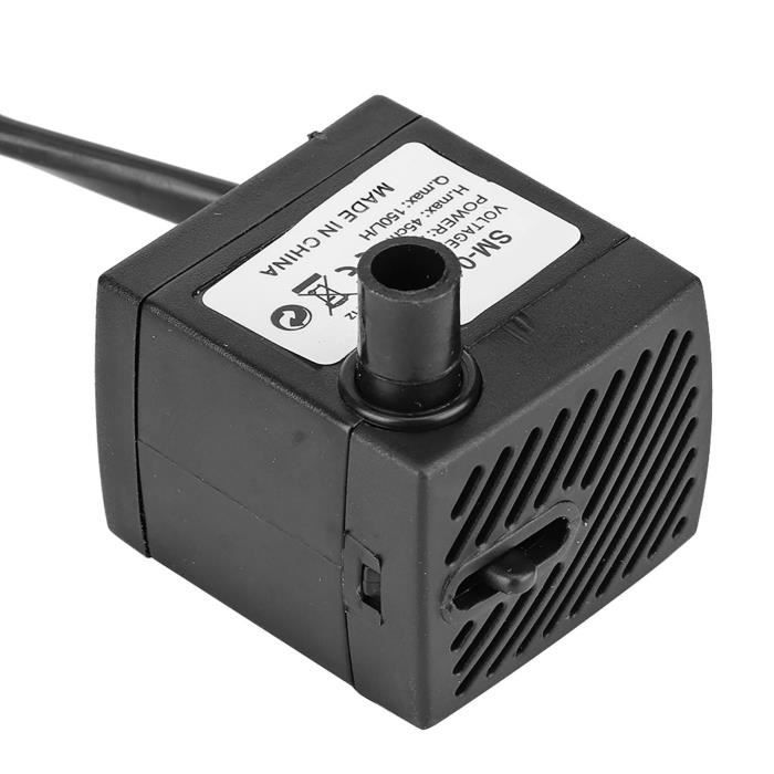 Comparer les prix de Vvikizy Mini Pompe à Eau Submersible Ultra Silencieuse Aquarium Fontaine