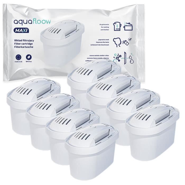 Marella AmazonBasics Brita AquaFloow Maxi x8 Filtro acqua per Brita Maxtra 