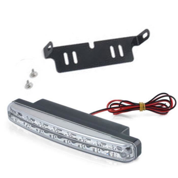 Ampoules LED 9005 1800 LM 6000K - Pour Phares Antibrouillard Et Feux De Croisement, 12-24V, Blanc Intense