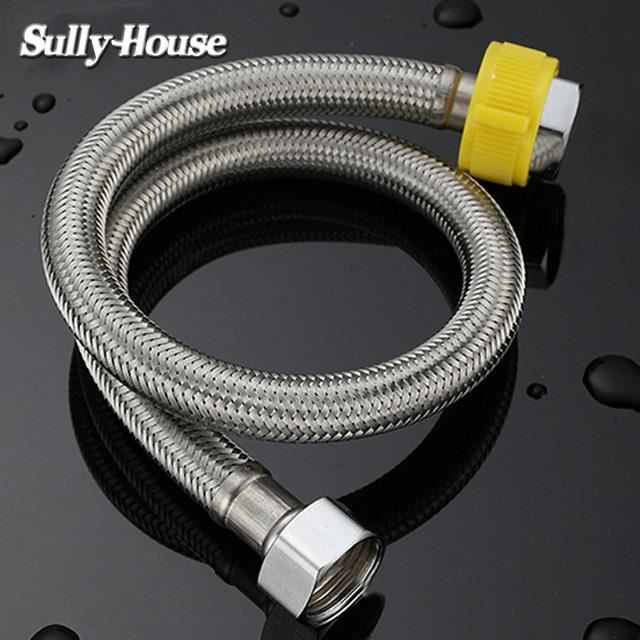 Tuyau de plomberie Flexible, en acier inoxydable, ... - Grandado