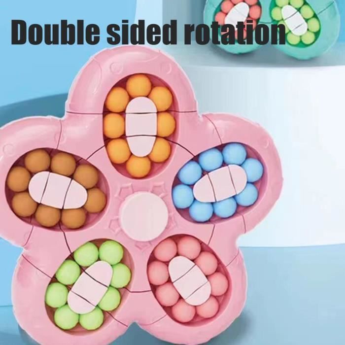 Magic Beans Cylinder Spinner - Casse-tête tournant à billes