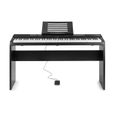 MAX KB6W - Piano numérique 88 touches avec meuble en bois pour musicien confirmé et touches semi-lourdes-1