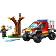 LEGO® City 60393 Sauvetage en Tout-Terrain des Pompiers, Camion Jouet, Minifigurine Pompier-1