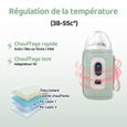 Chauffe-biberon portable USB Ysinobear - Sac isotherme - Thermostat chauffe-lait pour bébé maison / voiture-1