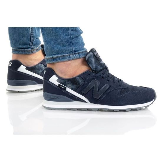 Chaussures NEW BALANCE 996 Bleu marine Femme Adulte Bleu Cdiscount Chaussures