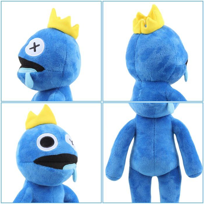 Zaloife Peluche Monstre Bleu – Jouet Compressé Sous Vide – Poupée Douce Et Réaliste – Câlin Anti-stress Pour Enfant – Cadeau Anniversaire/Noël