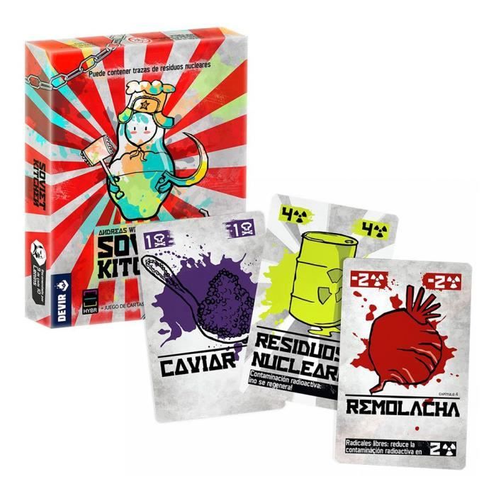 Jeu de Cartes Devir Soviet Kitchen Coopératif 2 joueurs ou plus Cdiscount Jeux Jouets