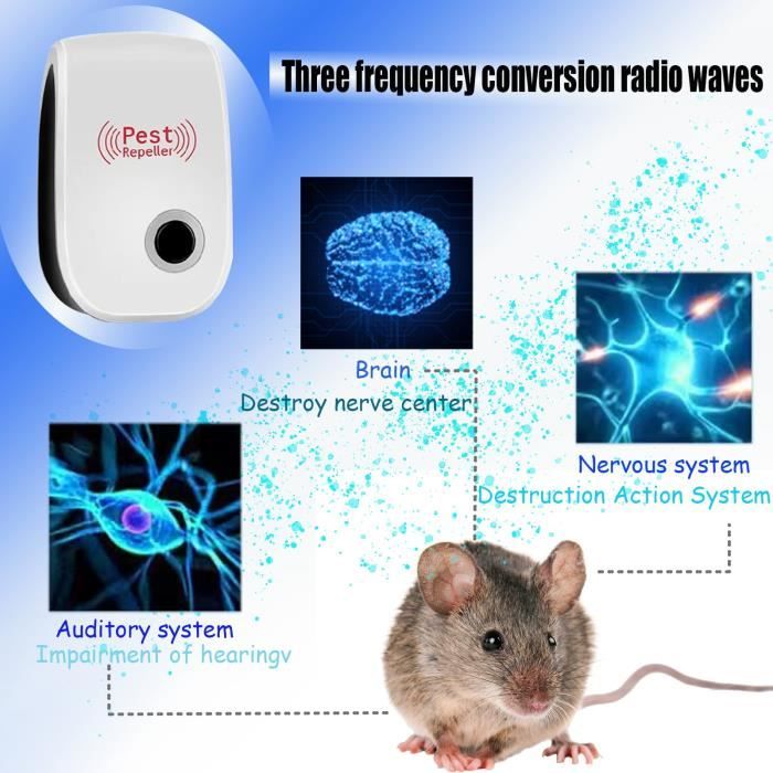 Appareils ultrasons anti-souris et rats