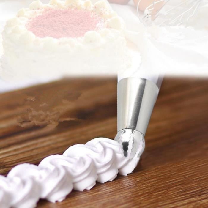 Kit Patisserie Professionnel 35 Pièces - Douilles Fleur Russe, Poches Réutilisables Pour Gâteaux Et Cupcakes