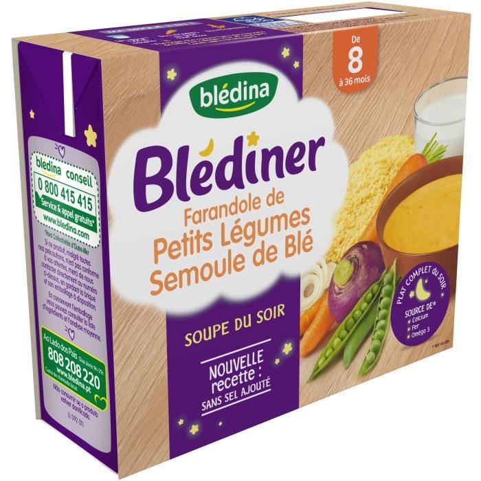 Bledina - Découvrez une nouvelle recette Blédîner de saison