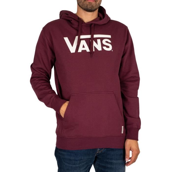 Sweat à on sale capuche vans rouge