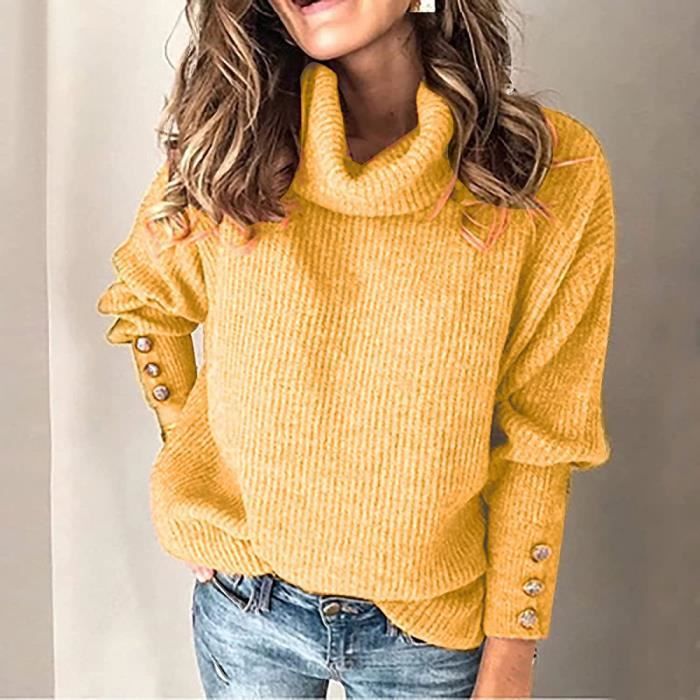 Pull col roulé pas store cher