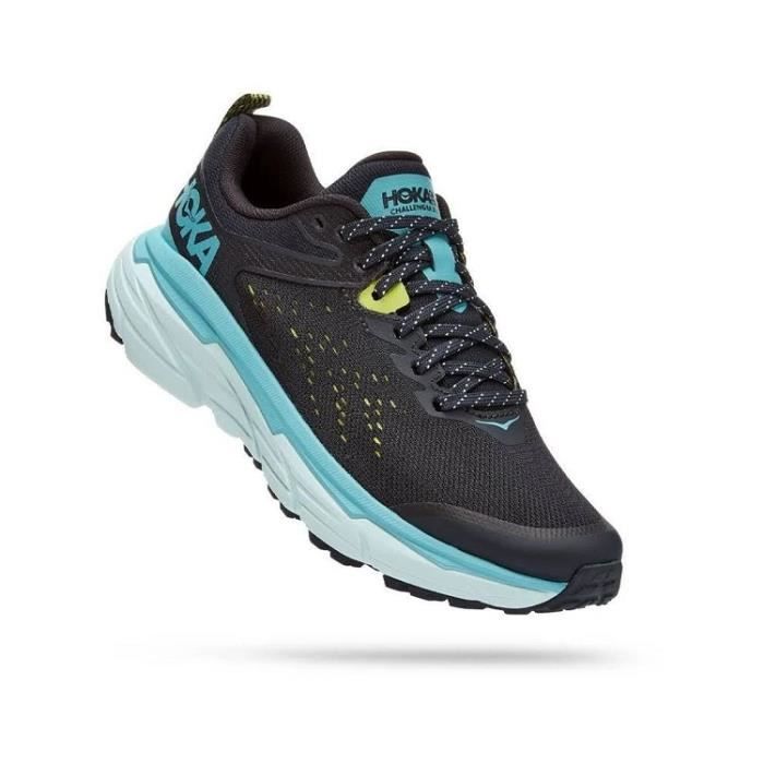 Baskets Running HOKA ONE ONE CHALLENGE Talon plat Bleu Cdiscount Sport